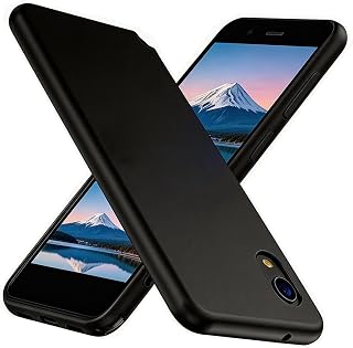 対応 楽天ミニ Rakuten Mini ケース 耐衝撃 滑り止め 指紋防止 米軍MIL規格 マット仕上げ ストラップホール付き 黄変防止 耐久性 カバー ケース（マットブラック）