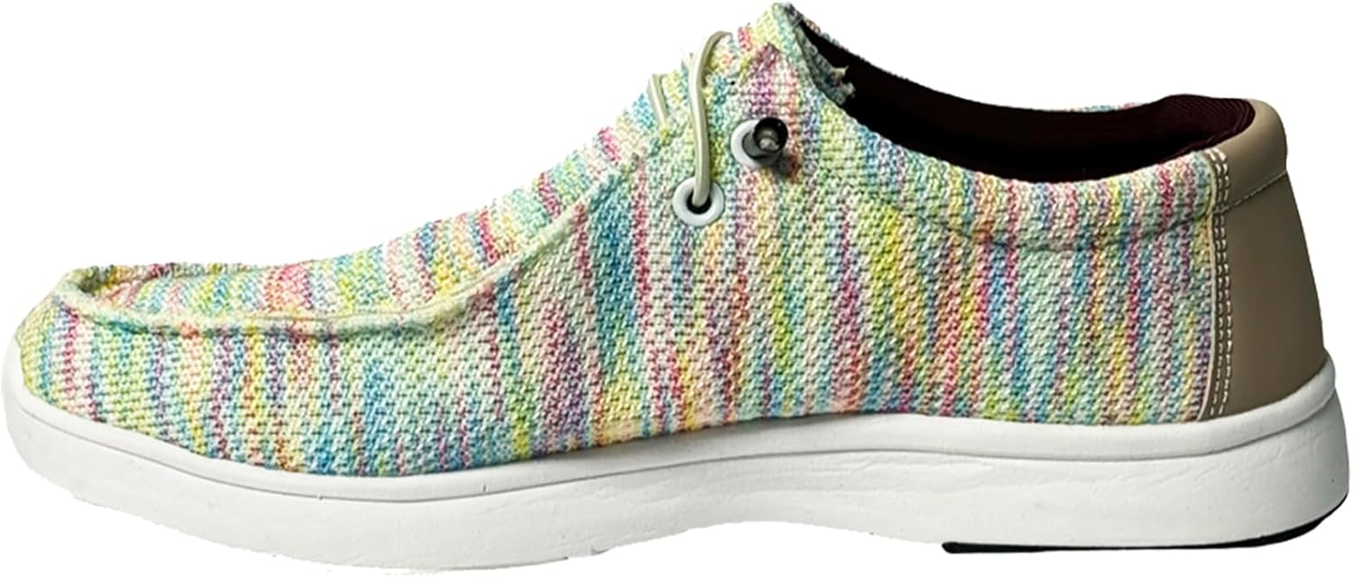 Pyramid Women’s Path Lite “Hey Bro” Slip-On Knit Bowling Shoes - Lightweight Seamless Design, Athletic Fit, Breathable Knit Upper, Universal Slide Soles