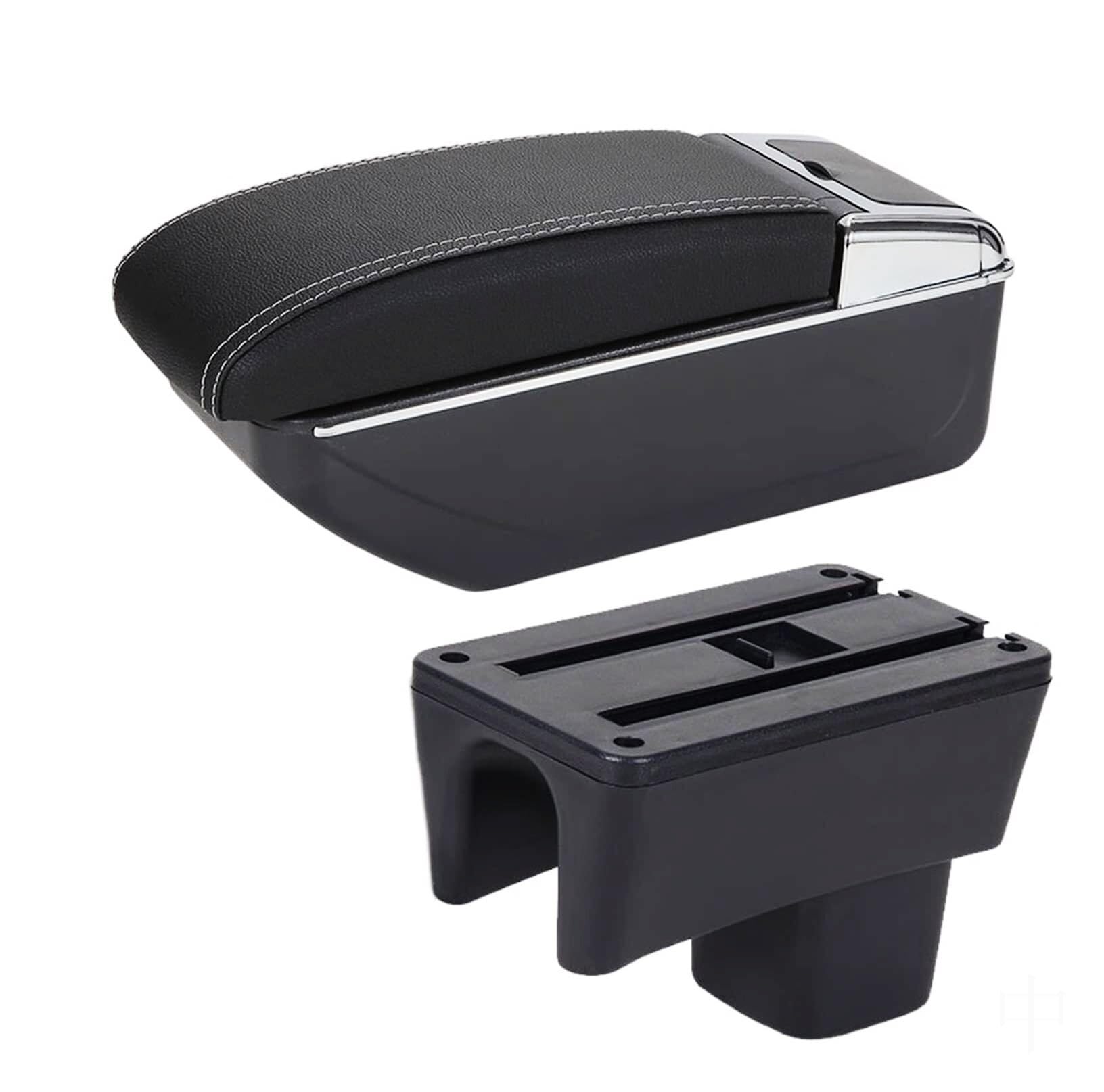 Storage Box For Suzuki For Swift 2005-2023 Car Armrest For Box with Storage Compartment and Retrofit Parts(D3 Nousb)