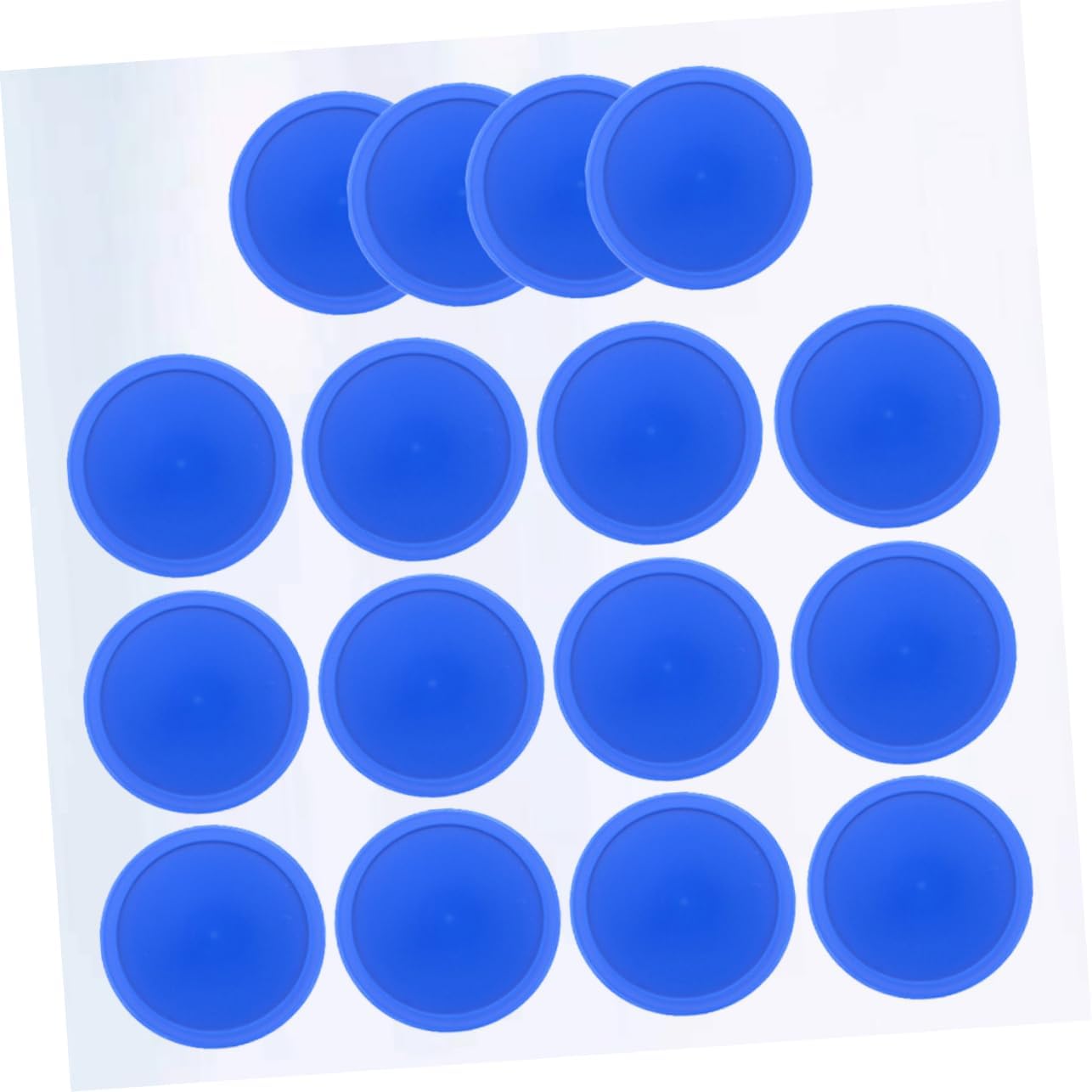 Mikikit 30pcs Ice Hockey Table Mini Air Hockey Pucks Replacement Pucks for Indoor Outdoor