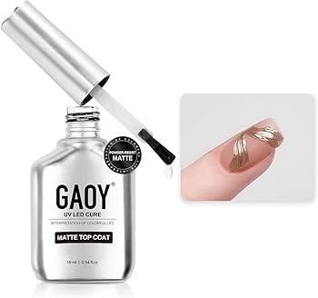 Amazon | GAOY ジェルネイル マットトップコート ミラーパウダーが付き