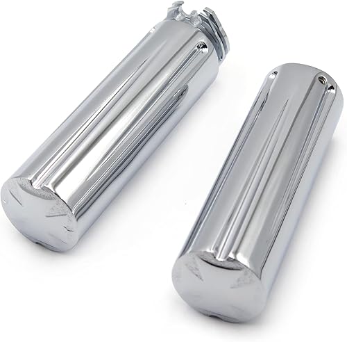 Miniatura 6 de Motocicleta Motocicleta Cruz End Estilo 1" Empuñaduras de mano para Harley Electra Glide Classic Chrome nuevo