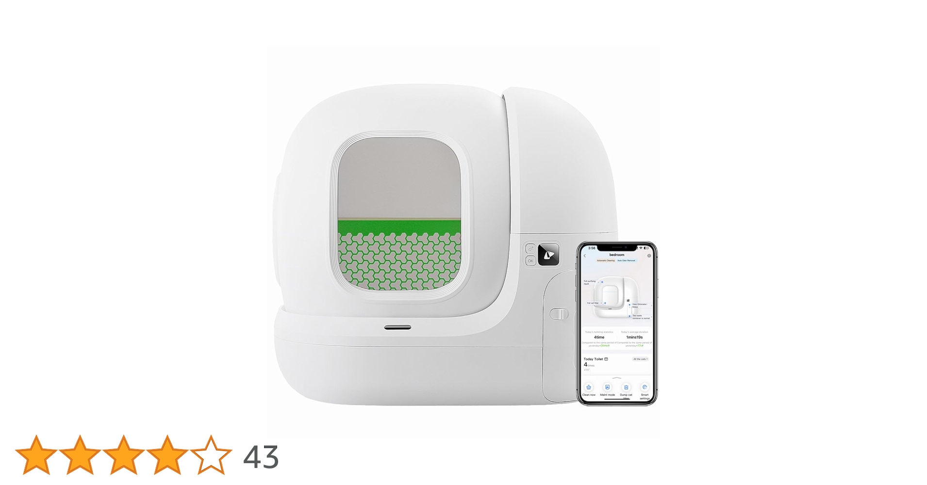 PETKIT PURA MAX 2 自動猫用トイレ 【ラスト1品】 u-stream-watch_pkt-p9902