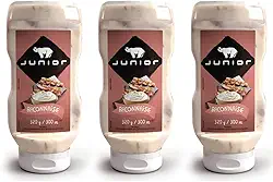 3 Baconnaise Maionese De Bacon Junior Kerry Frasco 360g