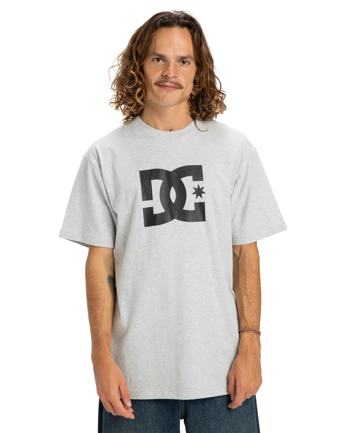 Dcshoes T-Shirt DC Star HSS Men's Grey M