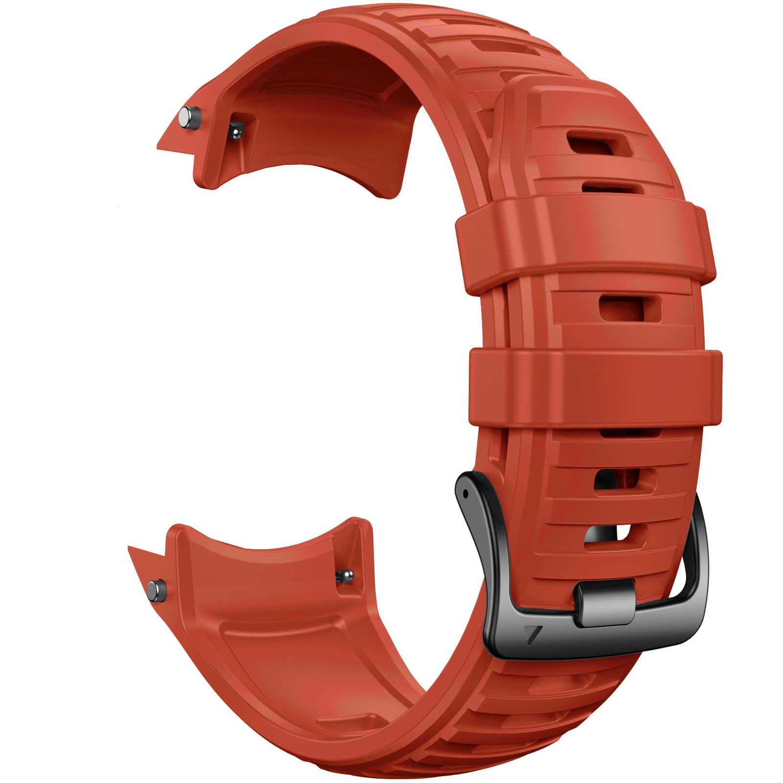 NotoCity Band for Garmin Instinct 2X Solar, Instinct 2X Soft 26MM Silicone Replacement Watch Strap(Flame Red)