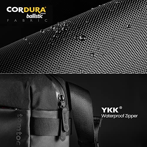 Tomtoc Compact Edc Sling Bag For Macbook Pro 14-Inch M1 Pro/Max, Minimalist Chest Shoulder Backpack Crossbody Bag, Water-Resistant Lightweight Everyday Carry Bag For Business, Travel, Work, Gym, Sport #TOP4