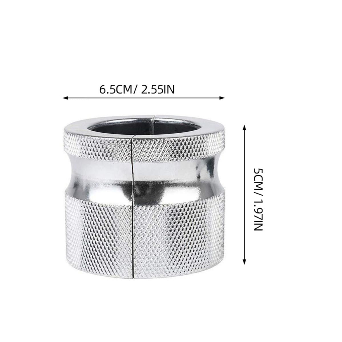 UPKOCH Herramienta de Instalación de Sellos de Horquilla Ajustable Herramienta para Instalar el Retén Horquilla 39mm a 50mm Acero al Carbono Plata