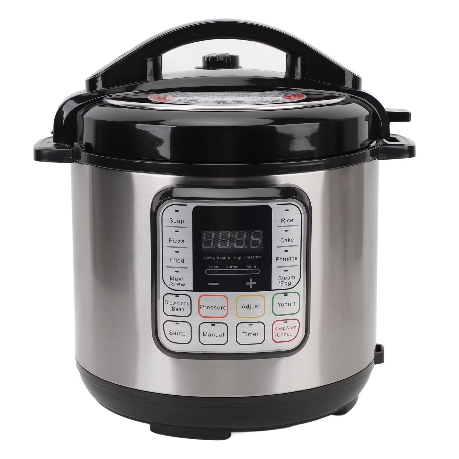 6 5 Quart Electric Pressure Cooker 16-in-1 Multi-Functional Slow Cooker Rice Cooker Saute Pan Soup Pot Egg Cookers