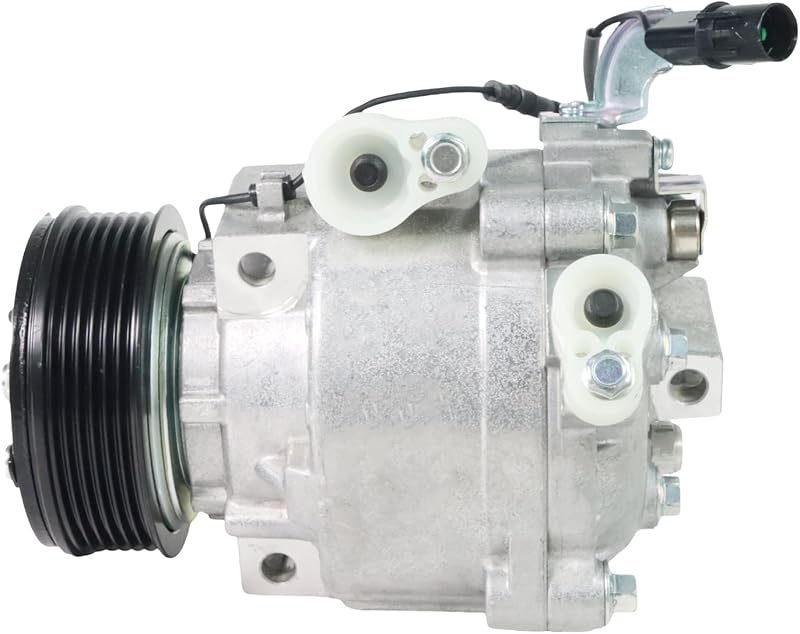 Compressor de ar-condicionado Kessocco CO 29091C 12 V com embreagem para Mitsubishi Lancer e Outlander Sport – 1 unidade