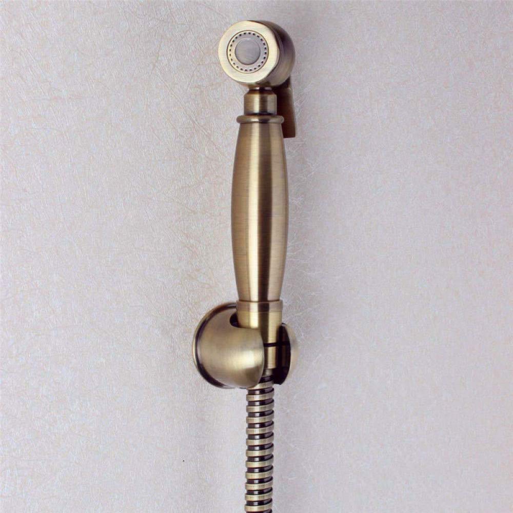 Kit bidet douche wc bronze antique pression réglable jet précis