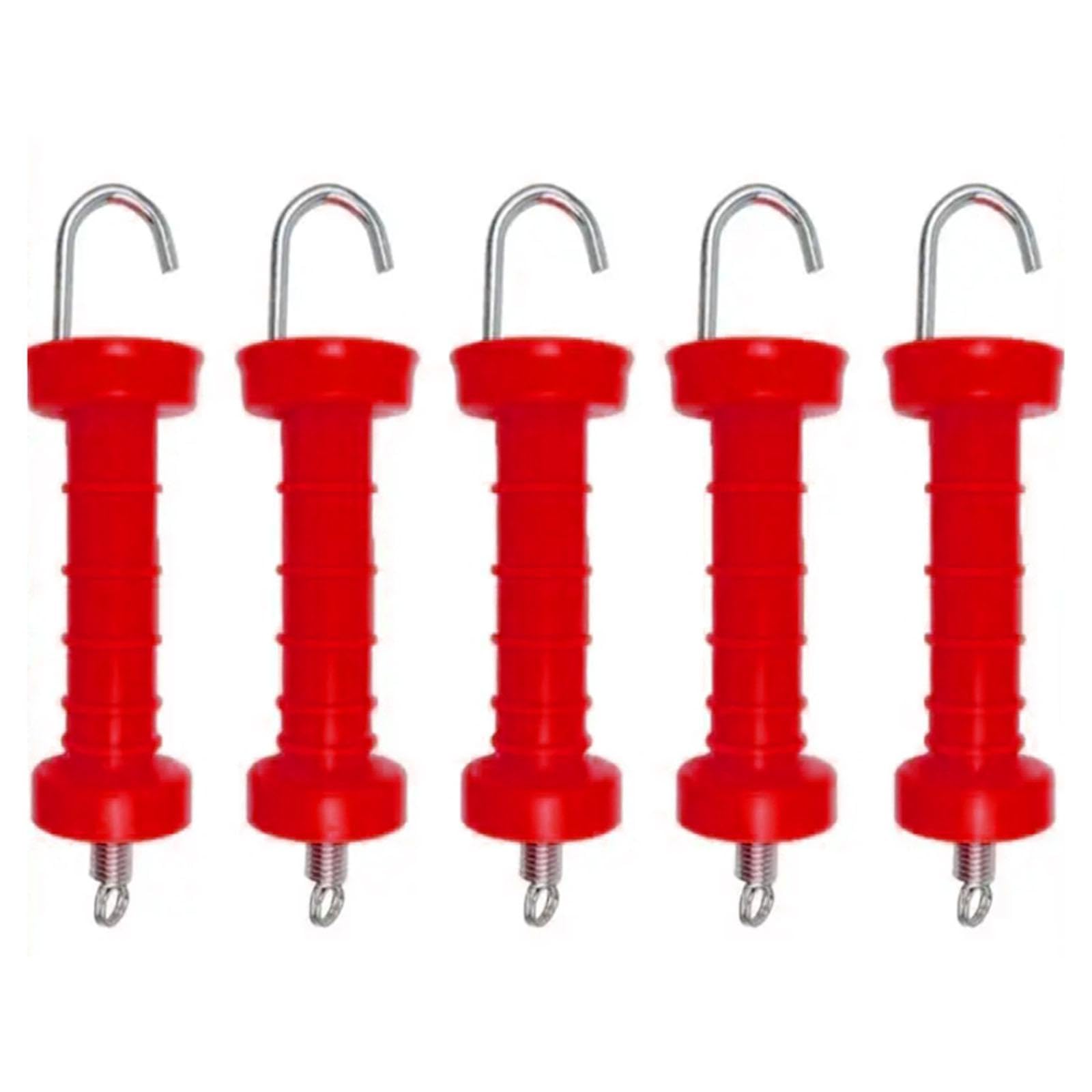10 Pezzi Maniglia Cancello Recinto Elettrico Isolatore Porta Recinto Primaverile Accessorio Sostitutivo in Pp Adatta a Allevamento Giardinaggio Uso Es