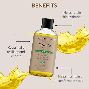 Majestic Pure Castor Oil - 2 Fl Oz