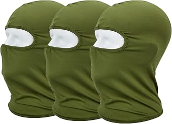 Balaclava Sun/uv face mask UPF 50+ ski mask Neck Gaiter face Scarf Outdoor Sports 3pack