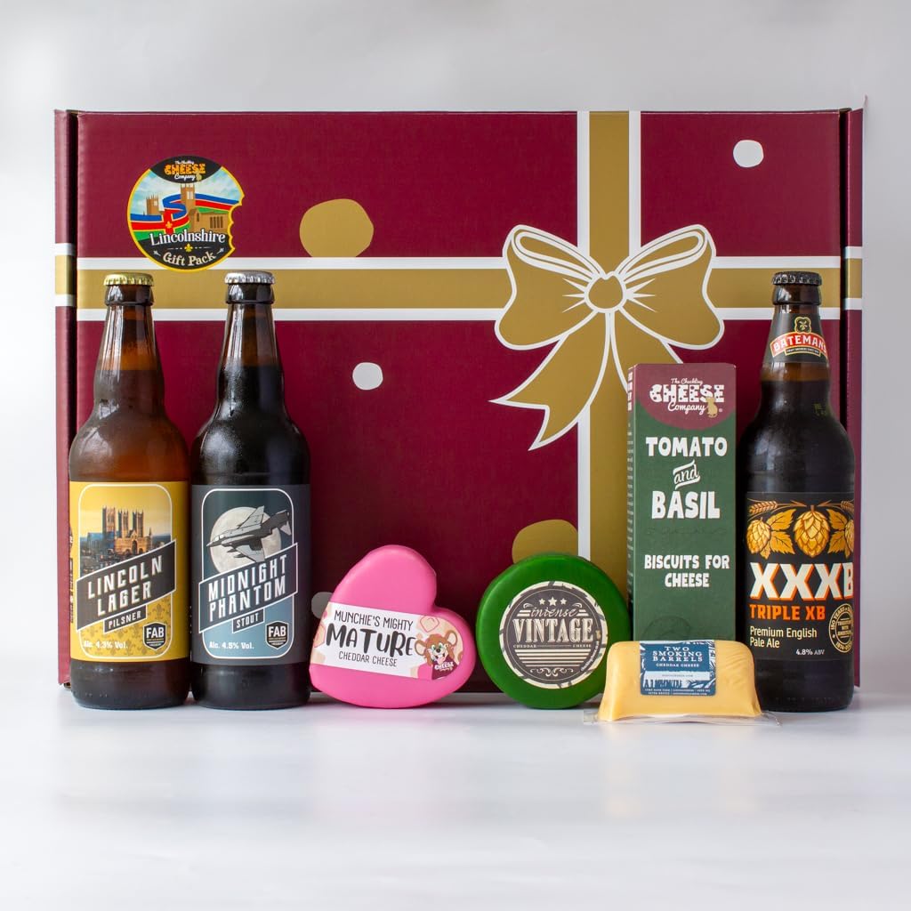 Lincolnshire Inspired Beer & Cheese Hamper. The Chuckling Cheese Company.