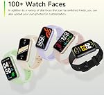 Fitness Tracker, Blood Oxygen Heart Rate Sleep 24/7 Health Monitor/Calorie Steps Counter Pedometer Activity Smart watchs/Notifications for Android/iOS Men Women