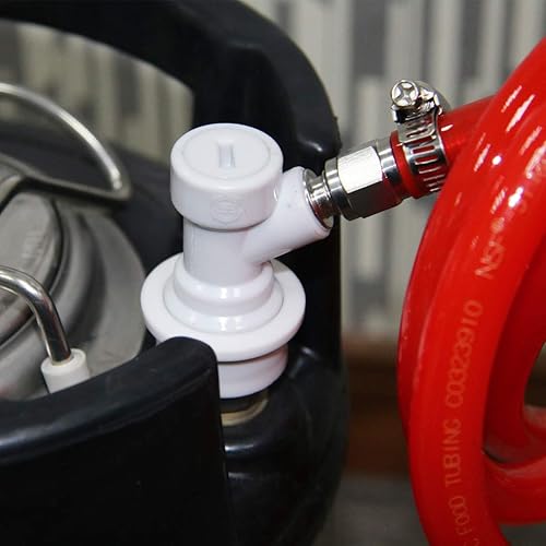 Miniatura 4 de Kit de elaboración casera Línea de gas CO2 - Marca Luckeg incluyendo manguera de gas de 516 pulgadas de diámetro interior, 916 pulgadas de diámetro