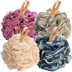 Fishent Loofah Bath Sponge Shower L...