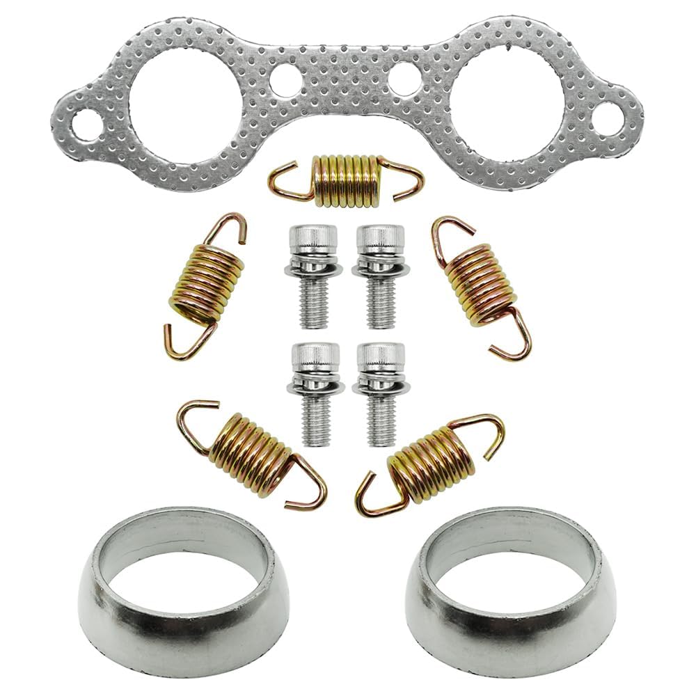 Kit guarnizione e molla marmitta compatibile con Polaris Sportsman 600 700 800 MV7 2002-2006 Frontier 2002-2005 OEM 5811511 3610047