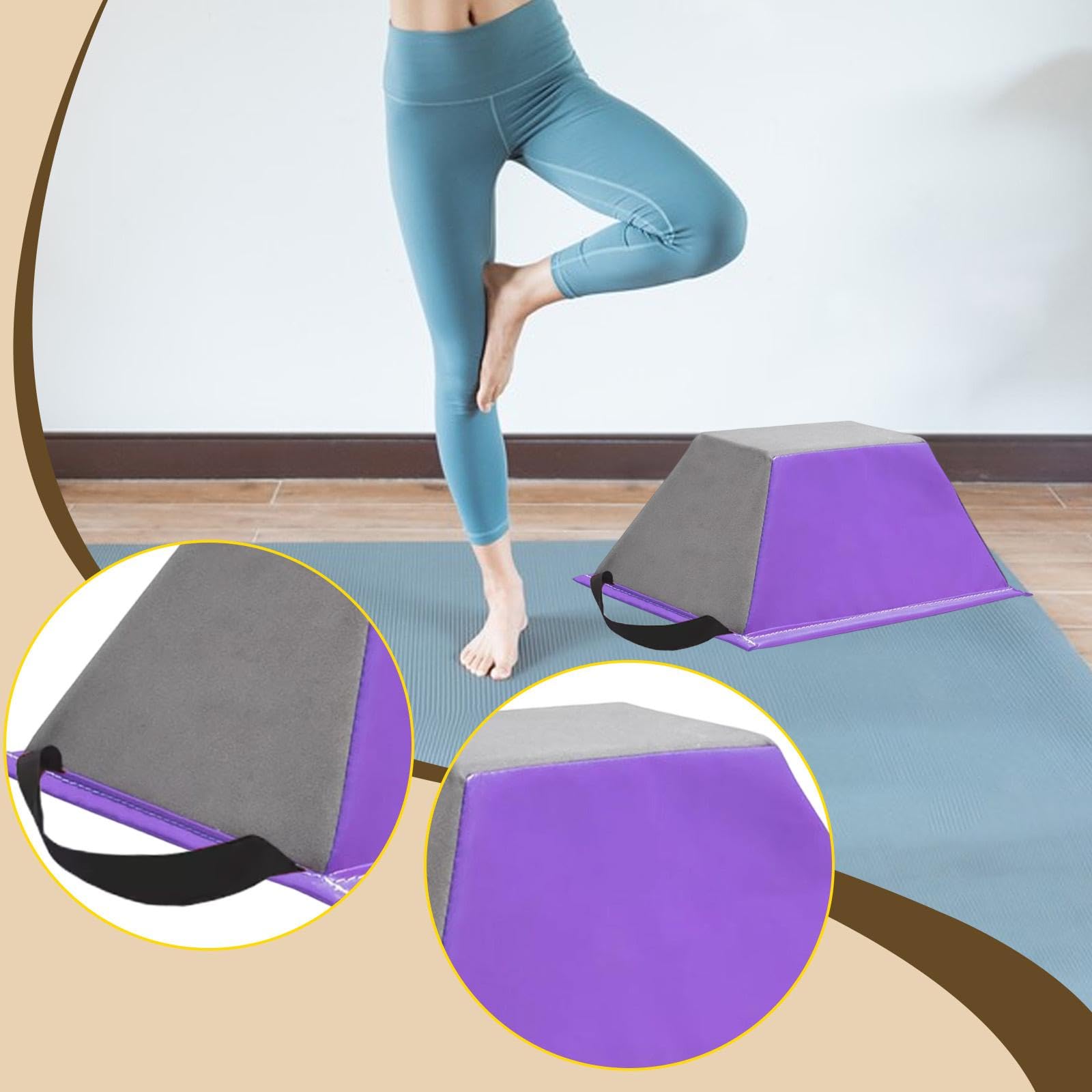 Soporte de Bloques de Equilibrio para Gimnasia Y Entrenamiento de Porristas, Equipo de Entrenamiento de Equilibrio para Gimnasio.