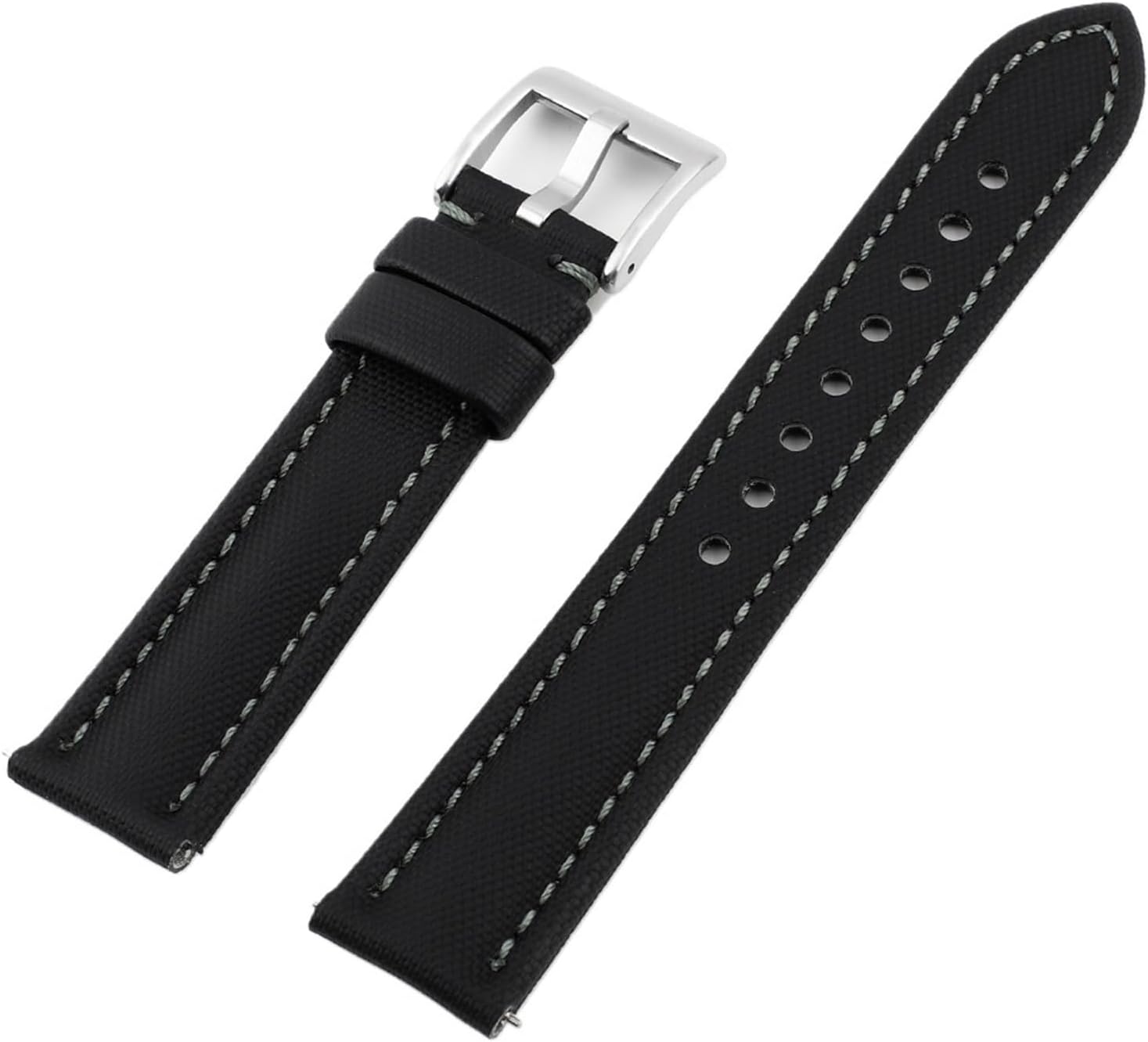 XILILHC Sailcloth Watchband 18mm 19mm 20mm 21mm 22mm Watch Strap Quick Release For Men