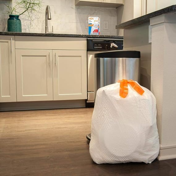 HDX 13 Gal. أكياس المطبخ المقواة العلوية FlexPro (150-Count)