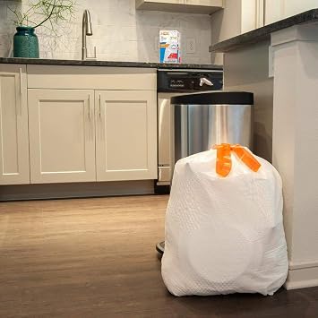 HDX 13 Gal. أكياس المطبخ المقواة العلوية FlexPro (150-Count)