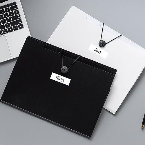 Miniatura 5 de M-K231s Compatible con Brother M Tape 0.472 in 0.47'' Blanco MK-231 M-231 P Touch M Cinta para rotuladora Brother PT-M95 PT70BM PT-65 PPT-45 PT-90