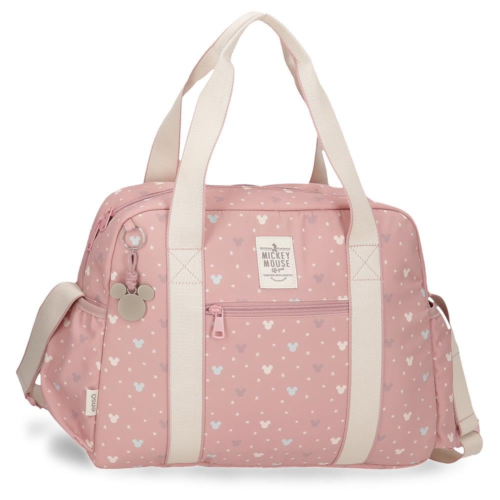 Joumma Disney Luma Mickey Travel Bag Nude 41x31x13 cm Polyester 16.5L