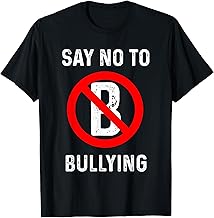 Say No To Bullying kindness Human Rights Cyber Anti Bully T-Shirt