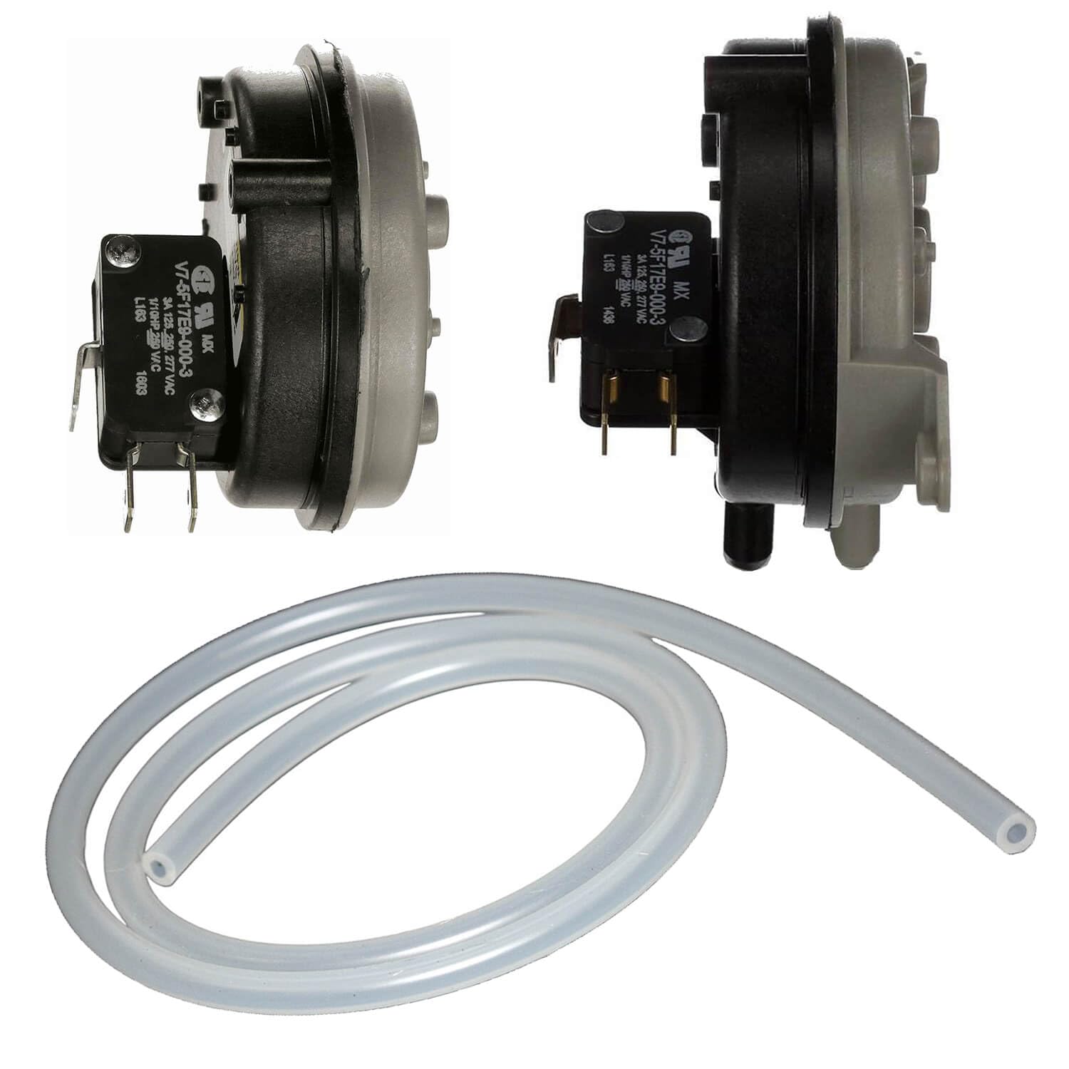 Englander Vacuum Switches (PU-VS, CU-VS) and Hose Kit (PU-VH) for All Pellet Stoves & Inserts