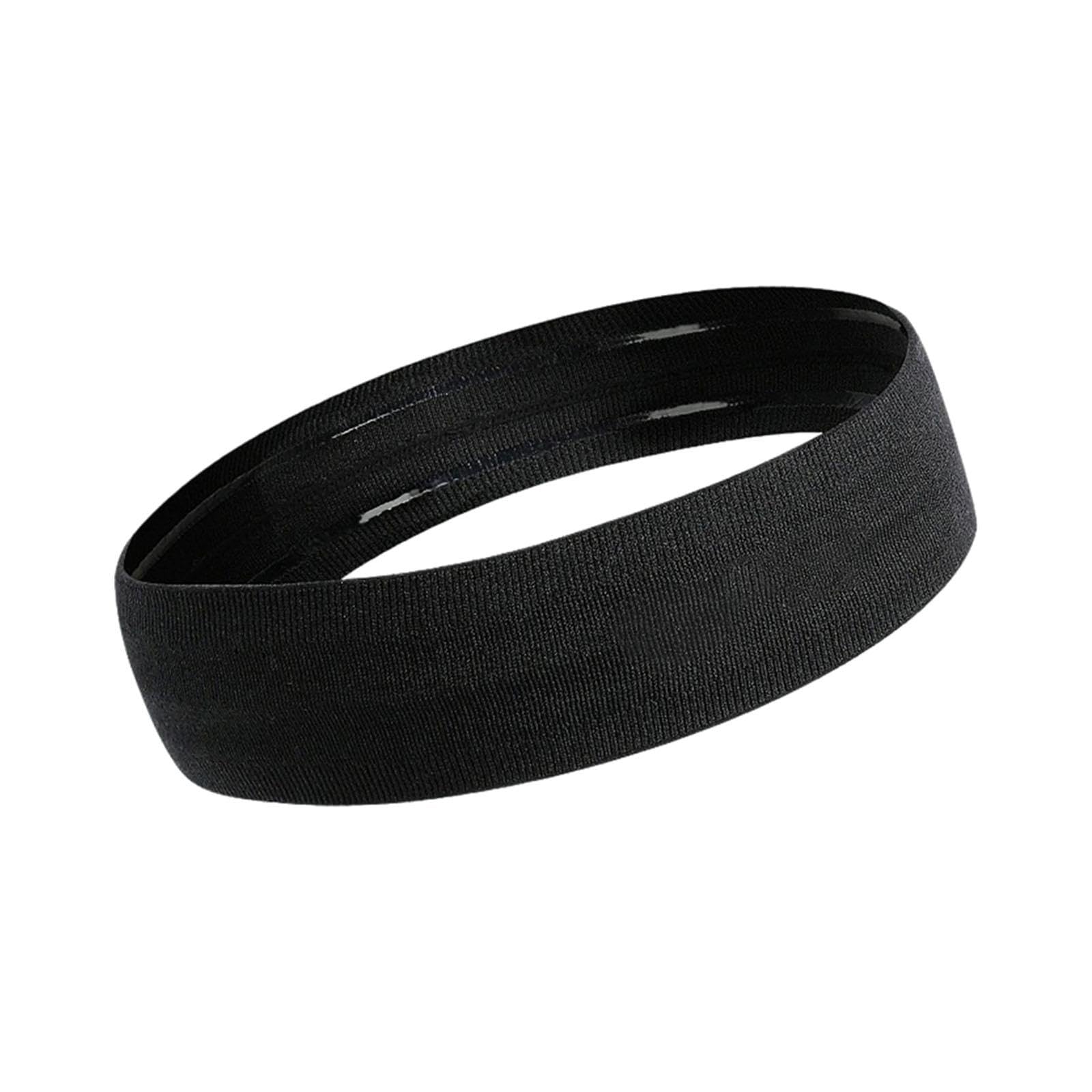 THE STYLE SUTRA Running Headband Portable Multifunctional Gift Hairband for Yoga Gym Cycling Black-image-34