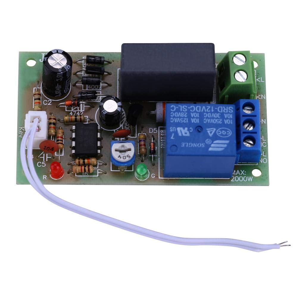AC 220V Timer Delay Switch Module, Input/Output Trigger Adjustable