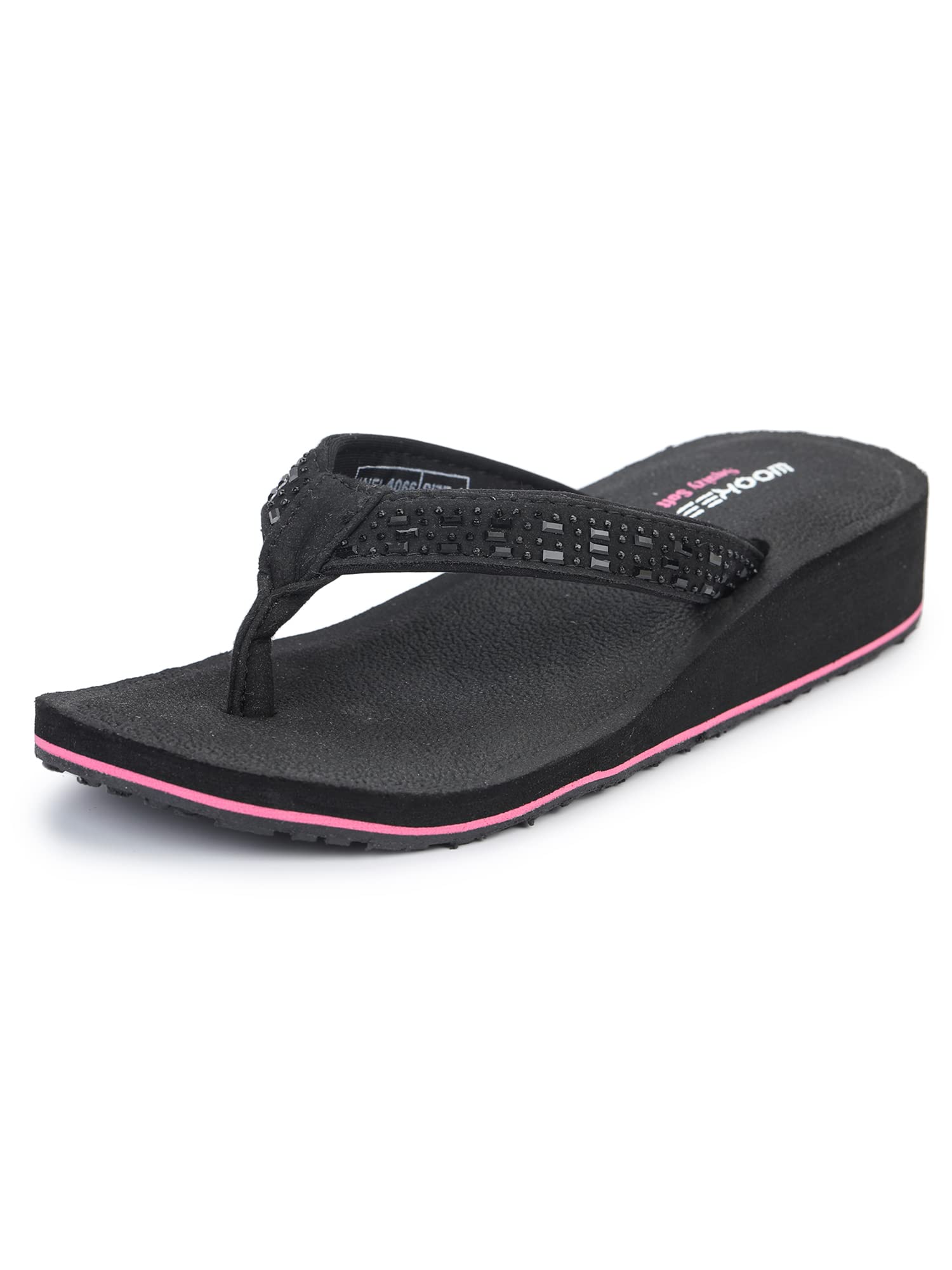 ABROS Womens AWFL4066 Wookee Slipper -Black-6UK (B0B5PMTQBP) Amazon Price History, Amazon Price Tracker