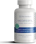 MedFertil for Men, Natural Supplement with Vitamin B 12, Folic Acid, L Carnitine, Zinc, Vitamin E, Natural Male Prenatal Vitamin, 90 Tablets (3 Month Supply) - Elan Healthcare