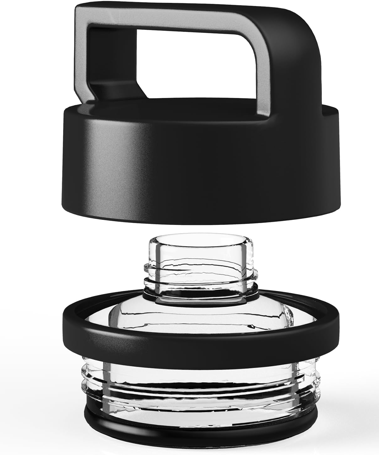 ALIENSX Chug Cap for YETI Rambler Bottles (18/26/36/46/64oz), Shatter-Resistant, Dishwasher-Safe, Twist-Open Lid with Leakproof Sealed Ring, Outdoor, Travel & Commuter Accessories