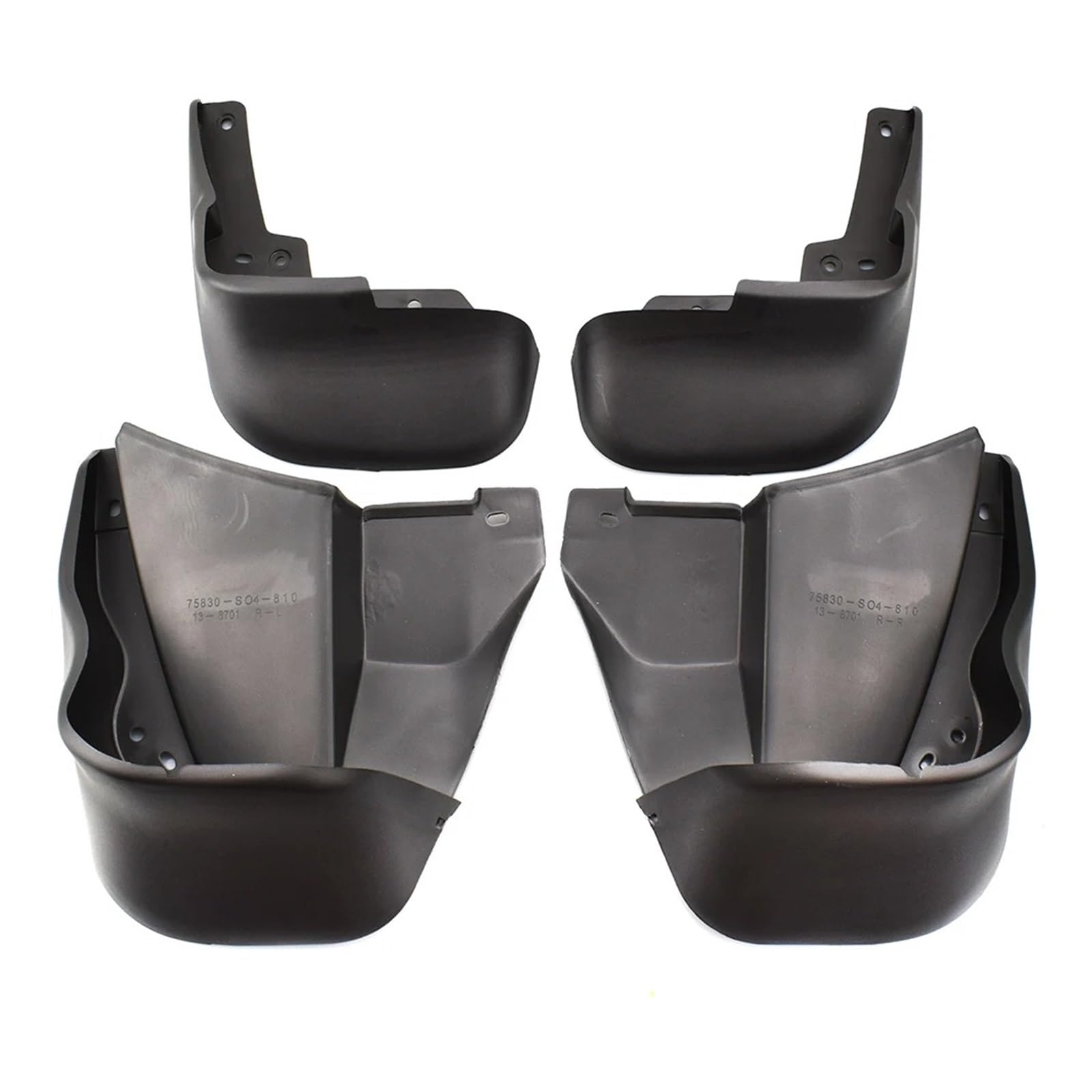 Bavettes Civic 6th 1996 à 2000 garde-boue sans perçage protection