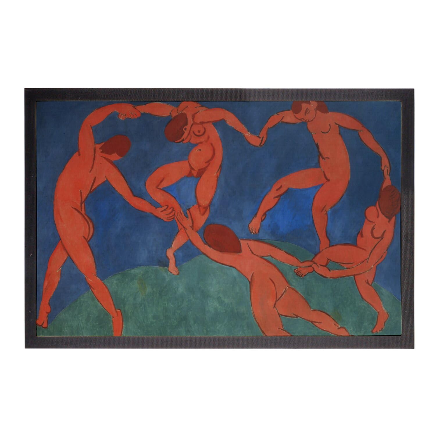 Paillasson Henri Matisse La Dance - Tapis d'Entrée Moderne 75x50cm