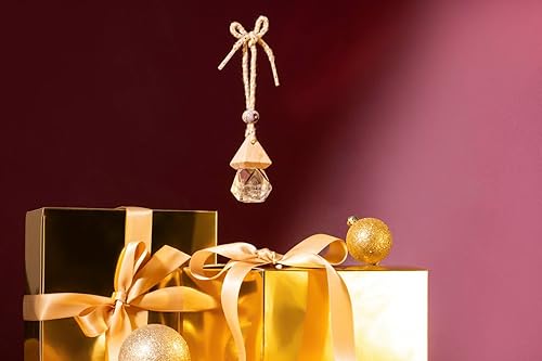 Miniatura 6 de Difusor de fragancia para el hogar y el automóvil, prisma de estado de ánimo de cristal citrino, aroma Sofía Isabel