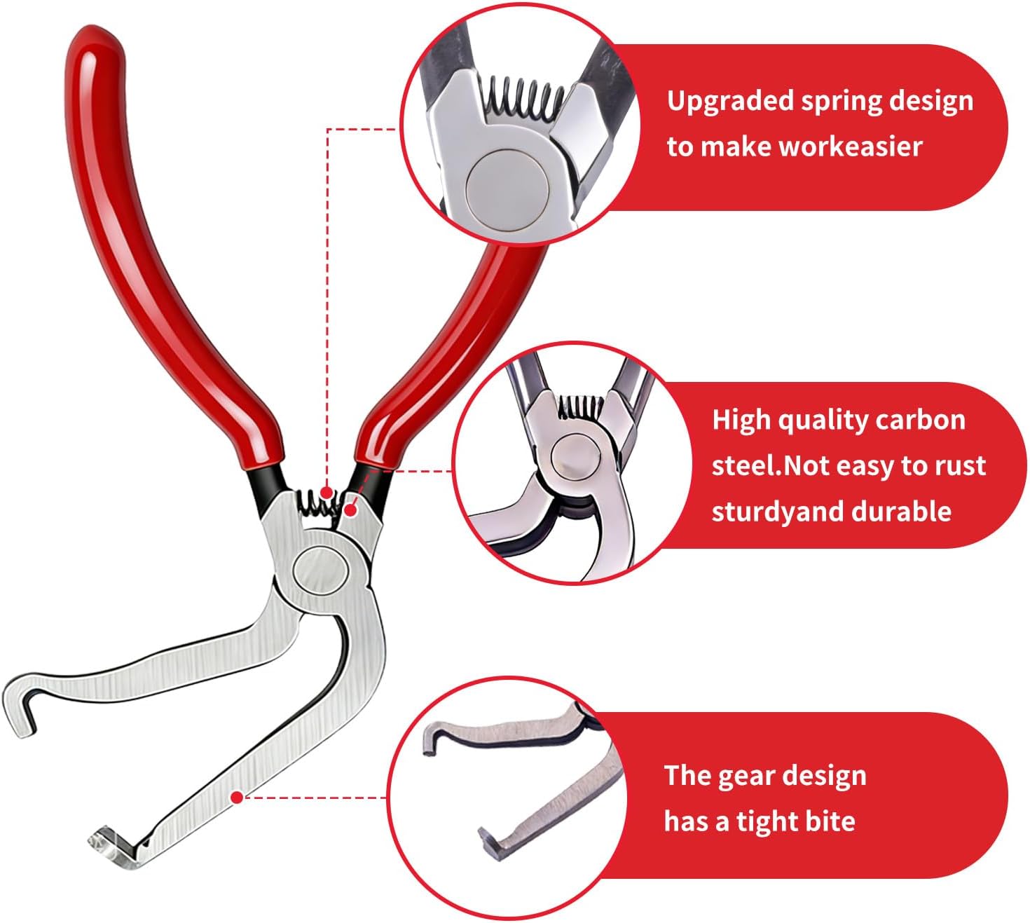 Electrical Disconnect Pliers - Automotive Terminal Connector Removal Tool Kit, Wire Connector Separator Pliers for Car Truck Wiring Harness Repair