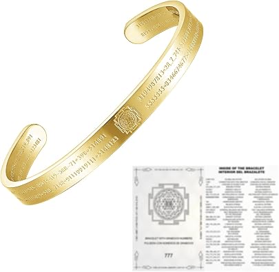 Grabovoi Number Bracelet, Stainless Steel, 60 Engravings