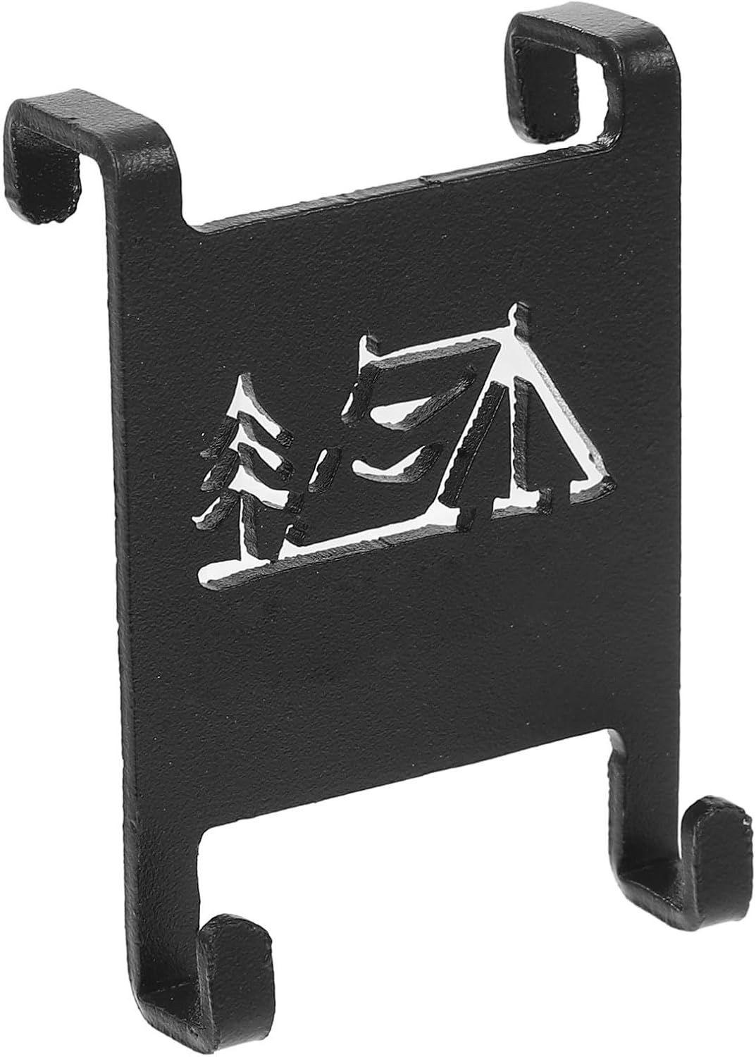Vaguelly Outdoor Canister Hanger Clip for Camping Table, Iron Black Hook