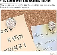 Vista 4 de Multi-función Push Pin Rhinestone Thumbtacks Compact Pushpins para suministros de mapa