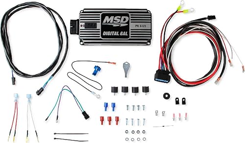 Miniatura 2 de MSD Digital 6AL Caja de control de encendido, negro, parte #MSD-64253, rango de 11,000 RPM