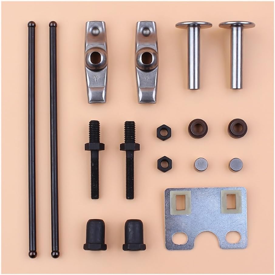 Push Rod Guide Plate Rocker Arm Lifter Stem Seal Kit Fit for GX340 GX390 188F 5KW 6.5KW Generator Engine Motor