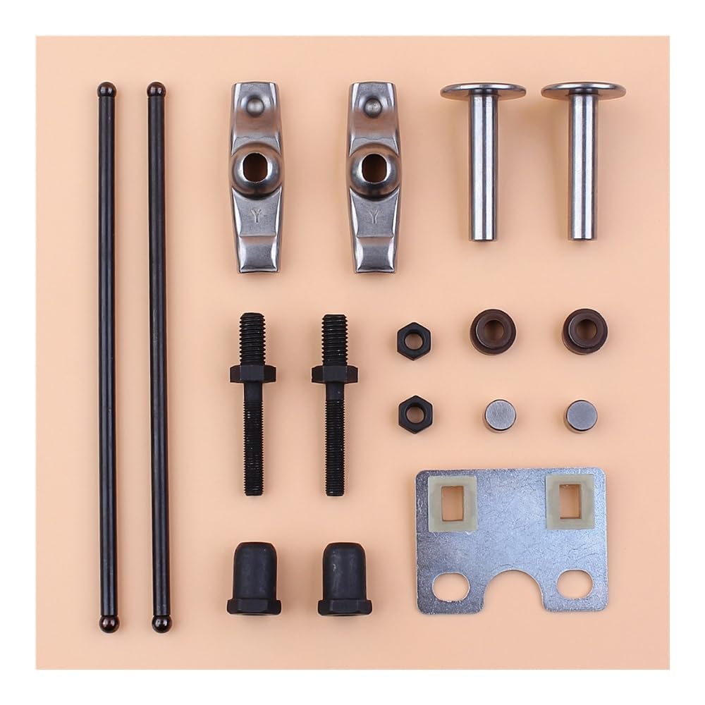 Moteur de générateur GX340 GX390 : kit joint de tige de culbuteur et plaque de guidage 188F