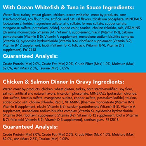 Purina Friskies Wet Cat Food Variety Pack, Shreds Beef, Turkey, Whitefish, And Chicken & Salmon - (40) 5.5 Oz. Cans #TOP6