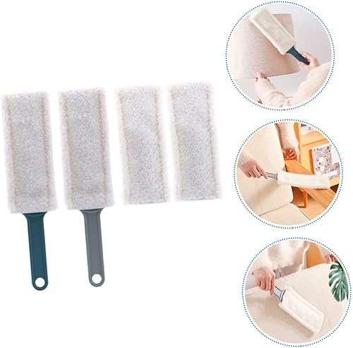 Miniatura 3 de NUOBESTY 1 juego de persianas para automóvil herramienta para el hogar con mano para cabezas lavables ventiladores de ventilador accesorios de pared