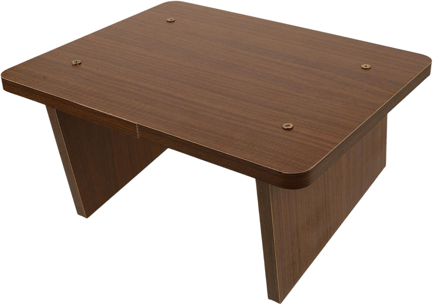 Foot Resting Stool Under Desk Adjustable Height Footstool Non-Slip Surface Sturdy Wood Footrest for Office and Home for Comfort and Support