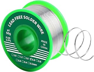 luckaide Solder Wire 50 g 0.8 mm Solder with ...,